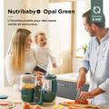 Babymoov Nutribaby+ 6-in-1 Food Prep Maker - Opal Green | Prenatal, Babies, Nusring, Cybex, Avent Food Maker