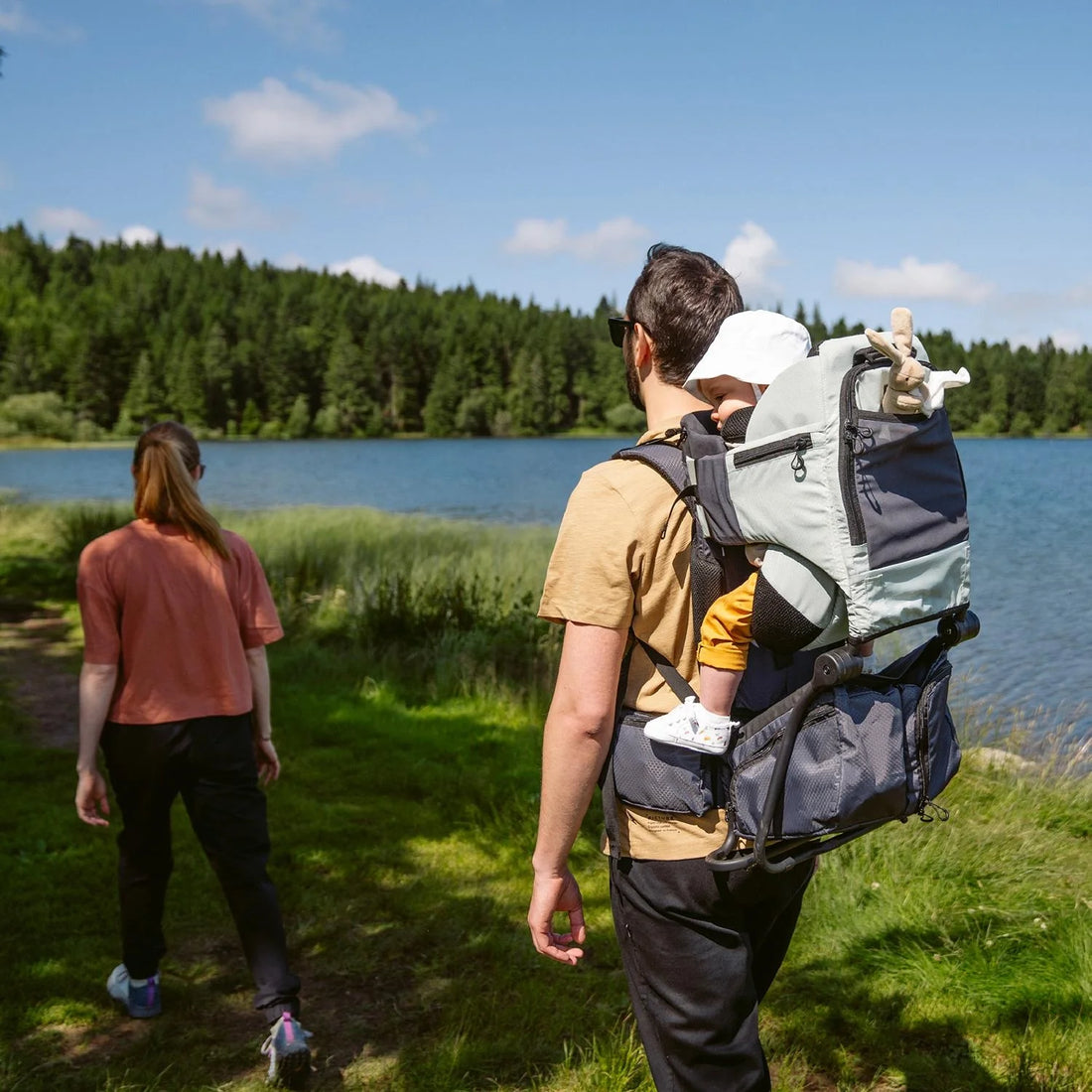 Babymoov Hiking Baby Carrier Moov & Hike Green Carrier