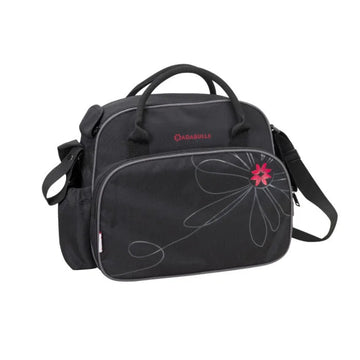 Badabulle Vintage Diaper Bag - Black Fuschia | Prenatal, Babies, Nusring, Cybex, Avent Diaper Bag