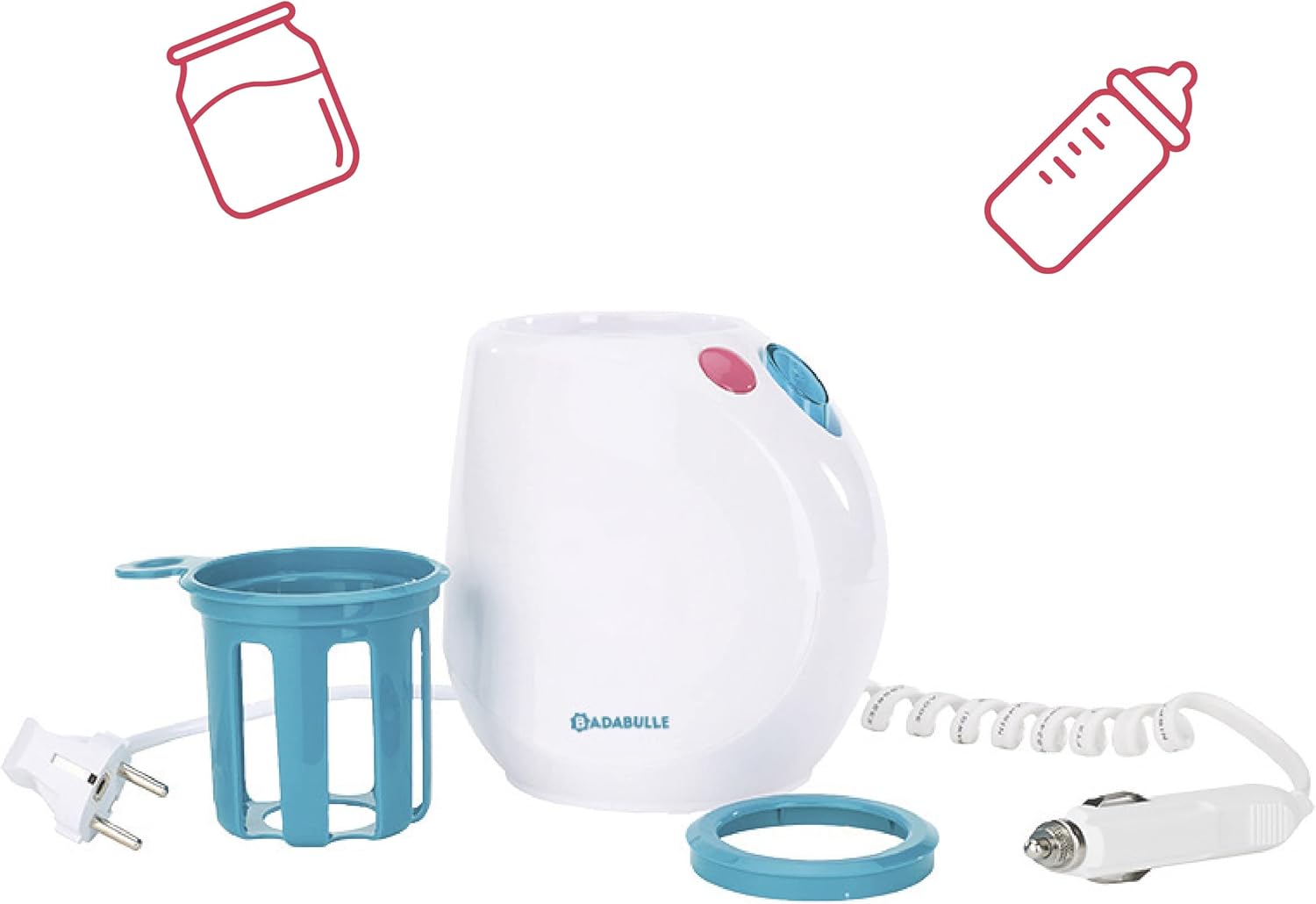 Badabulle Home/ Car Bottle Warmer | Prenatal, Babies, Nusring, Cybex, Avent Bottle Feeding