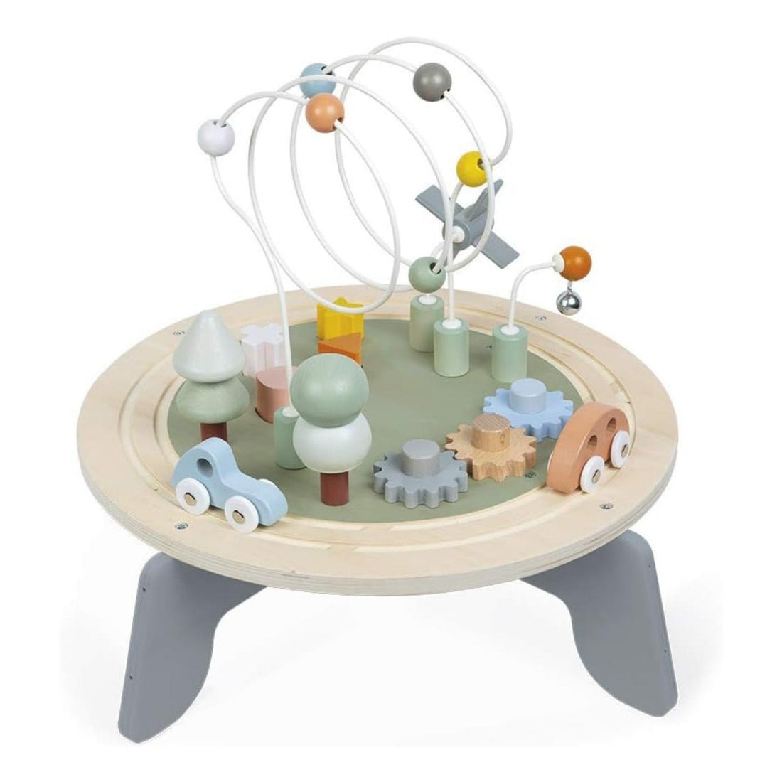 Janod Sweet Cocoon Wooden Activity Multi - Play Table Toddlers Fine Motor Development | Prenatal, Babies, Nusring, Cybex, Avent Activity Table