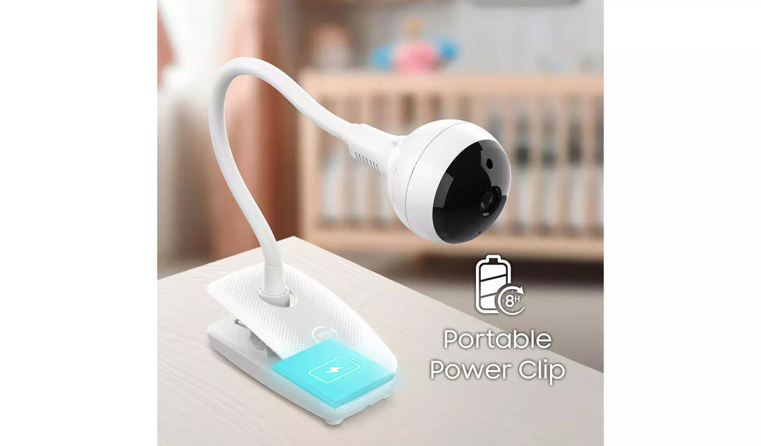 Giraffe Clip - 5 Inch Video Baby Monitor - Full HD 1080p Camera - Night Vision