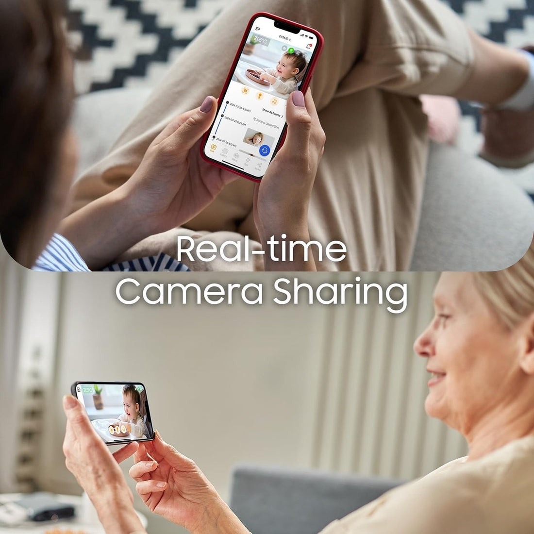 Smart Giraffe Baby Monitor - 5-inch 1080p HD Camera Wi-Fi