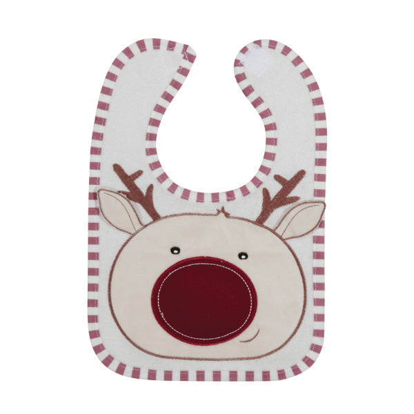 Lorelli Neckerchief With Embroidered Christmas Deer Pack of 1 | Prenatal, Babies, Nusring, Cybex, Avent Bib