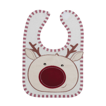 Lorelli Neckerchief With Embroidered Christmas Deer Pack of 1 | Prenatal, Babies, Nusring, Cybex, Avent Bib