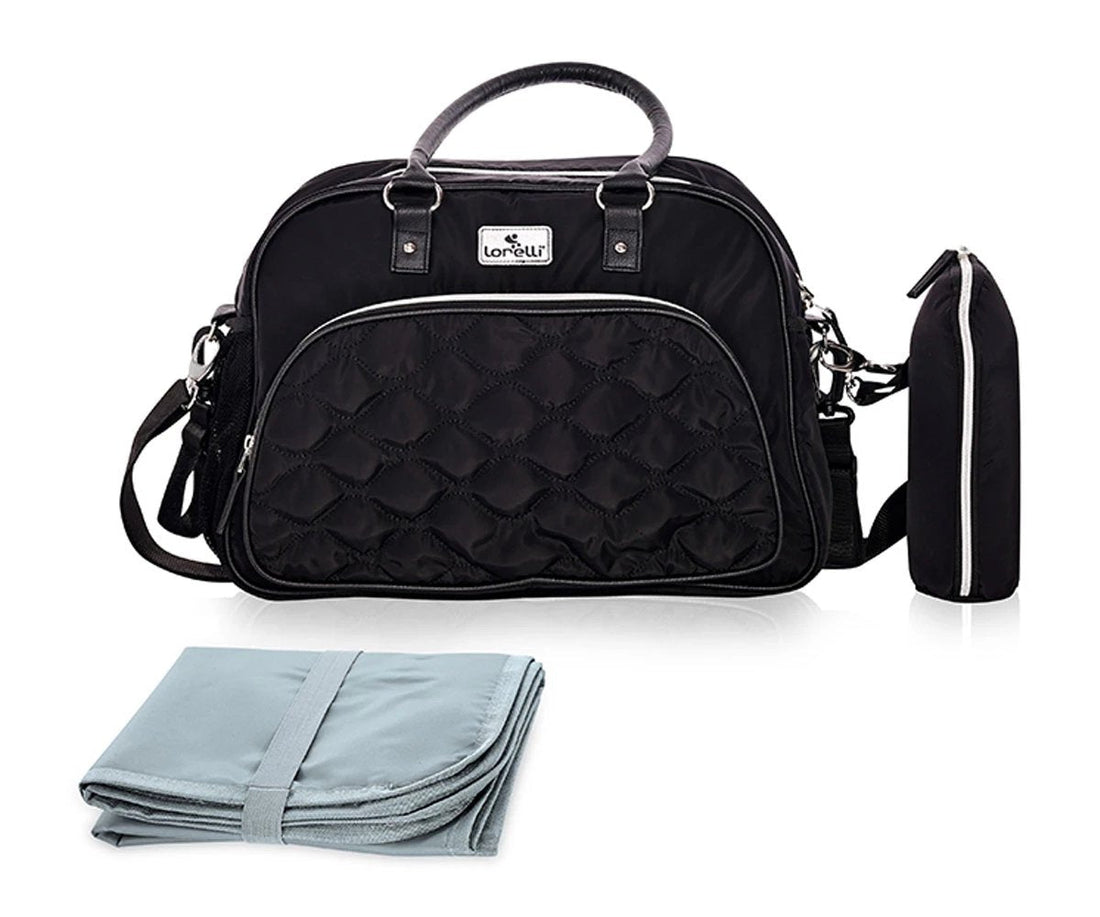 Lorelli Baby Bag With Thermal Pocket Lorelli Viola - Black | Prenatal, Babies, Nusring, Cybex, Avent Diaper Bag