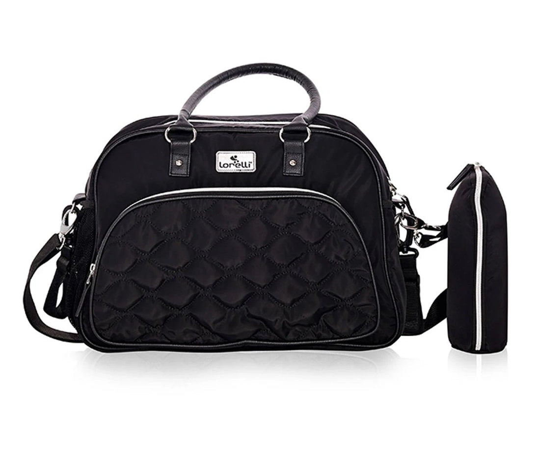 Lorelli Baby Bag With Thermal Pocket Lorelli Viola - Black | Prenatal, Babies, Nusring, Cybex, Avent Diaper Bag