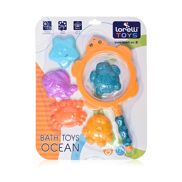 Lorelli Bath Toys Ocean Pack of 6 | Prenatal, Babies, Nusring, Cybex, Avent Bath Toy
