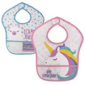 Lorelli Baby Care Bib Velcro Girl Pack of 2 | Prenatal, Babies, Nusring, Cybex, Avent Bib