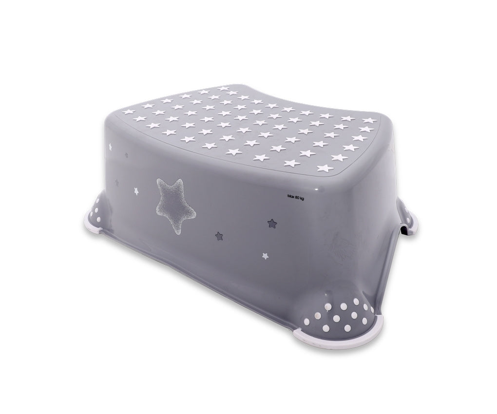 Lorelli Bathroom Step Stars - Grey | Prenatal, Babies, Nusring, Cybex, Avent Step Stool