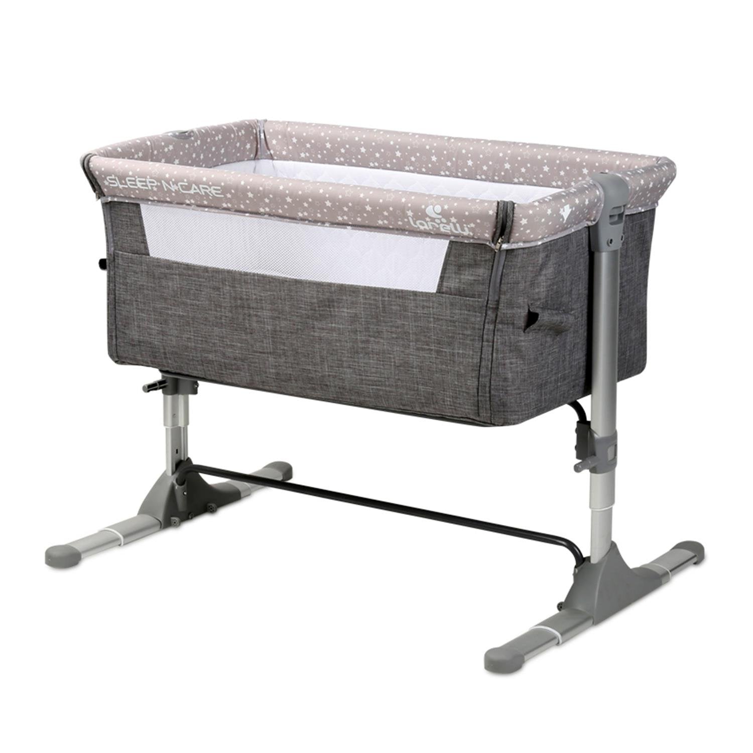 Lorelli Sleep N Care Mother'S Side Crib - Grey Elephant | Prenatal, Babies, Nusring, Cybex, Avent Crib