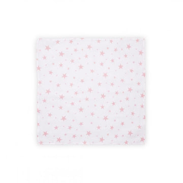 Lorelli Cotton Diaper 80x80cm - Pink Stars | Prenatal, Babies, Nusring, Cybex, Avent Swaddle