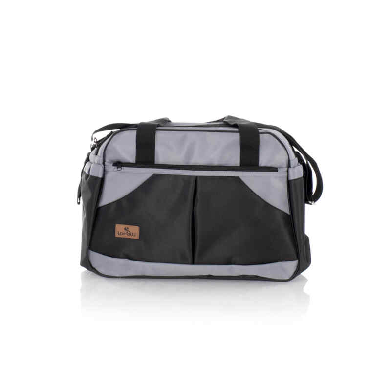 Lorelli Sandra Baby Changing Bag Black & Grey Mat Bag USA, Lebanon