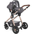 Lorelli Alexa Adjustable Stroller 3-in-1 Suitable For Newborn Luxe Black 14.65Kg Strollerpk USA, Lebanon