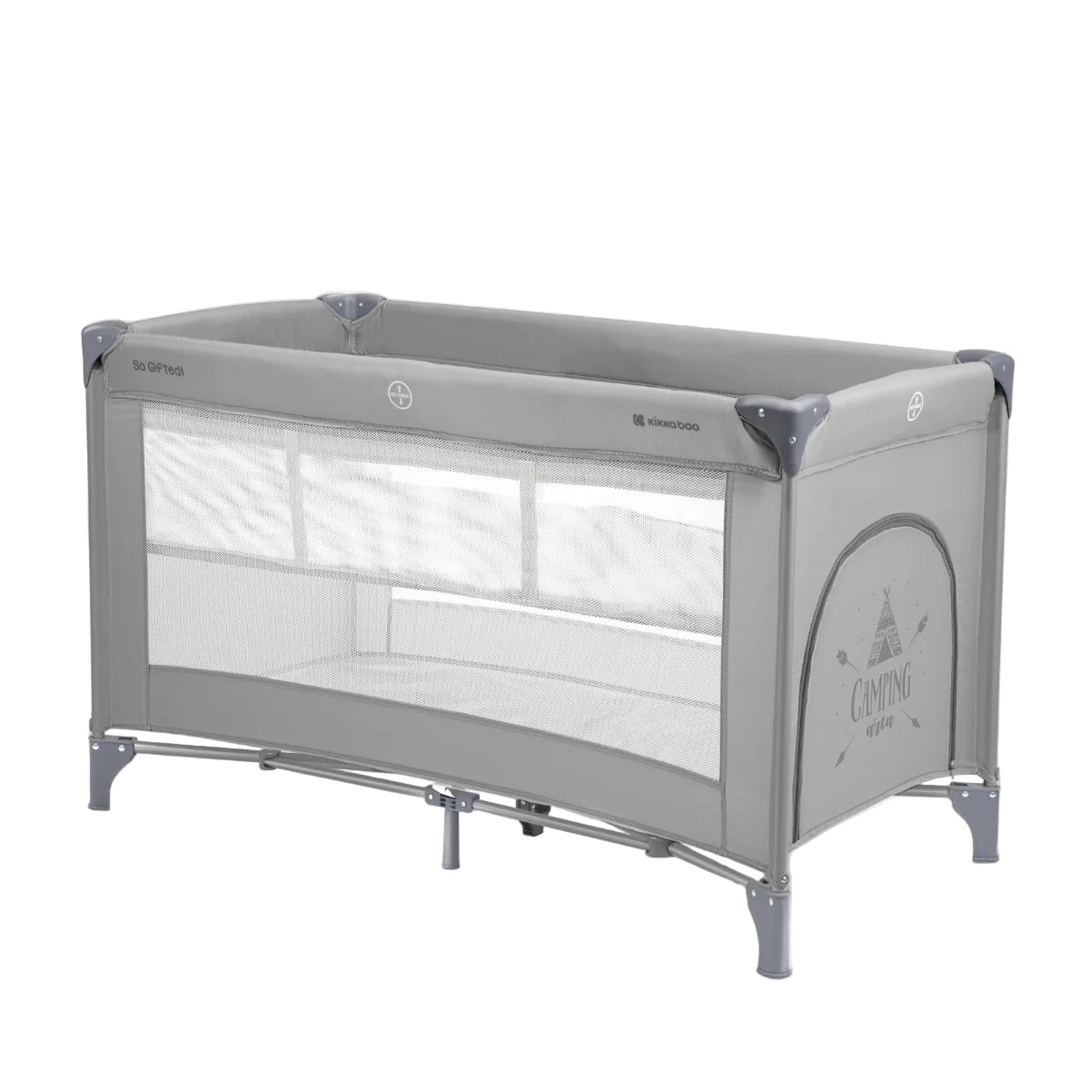 Kikkaboo Baby cot 2 levels So Gifted Travel Cot