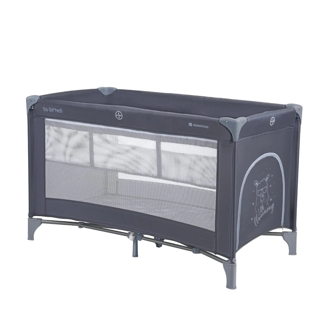 Kikkaboo Baby cot 2 levels So Gifted Travel Cot