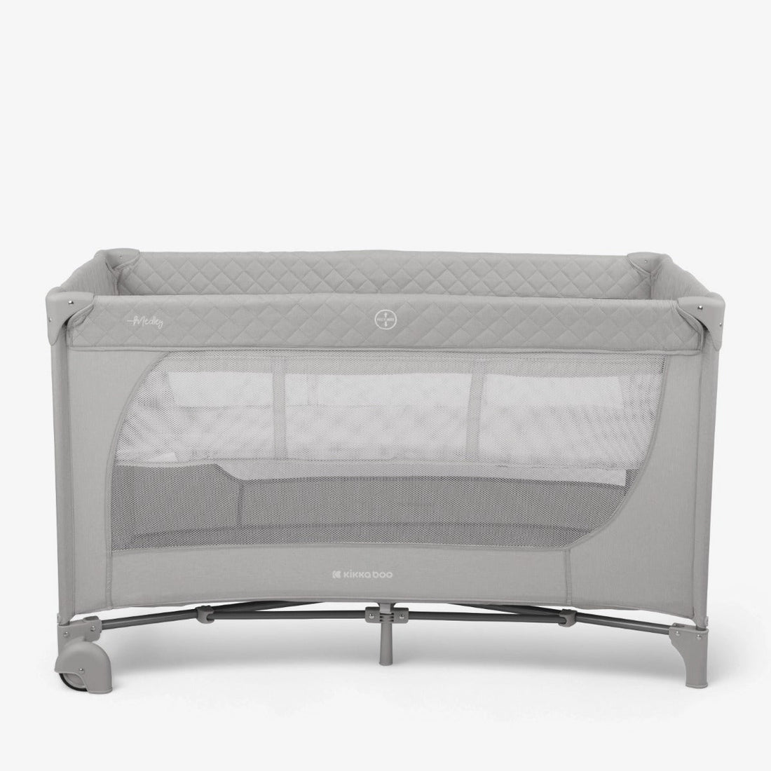 Kikkaboo Medley Baby Cot Two Levels - Grey | Prenatal, Babies, Nusring, Cybex, Avent Cot