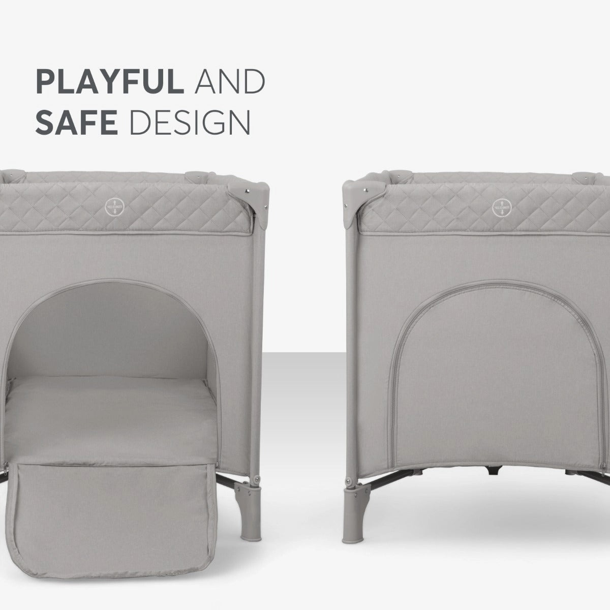 Kikkaboo Medley Baby Cot Two Levels - Grey | Prenatal, Babies, Nusring, Cybex, Avent Cot
