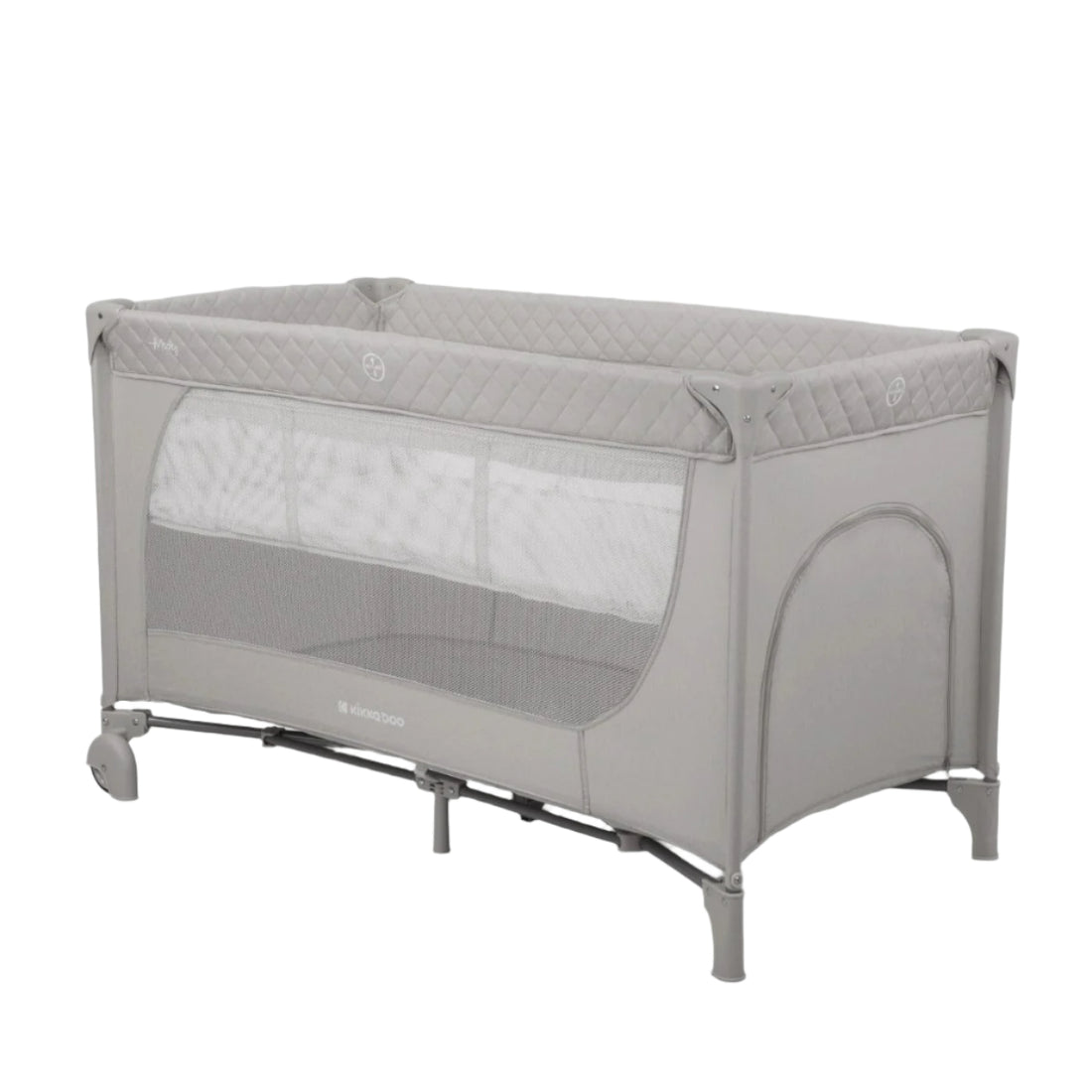 Kikkaboo Medley Baby Cot Two Levels - Grey | Prenatal, Babies, Nusring, Cybex, Avent Cot