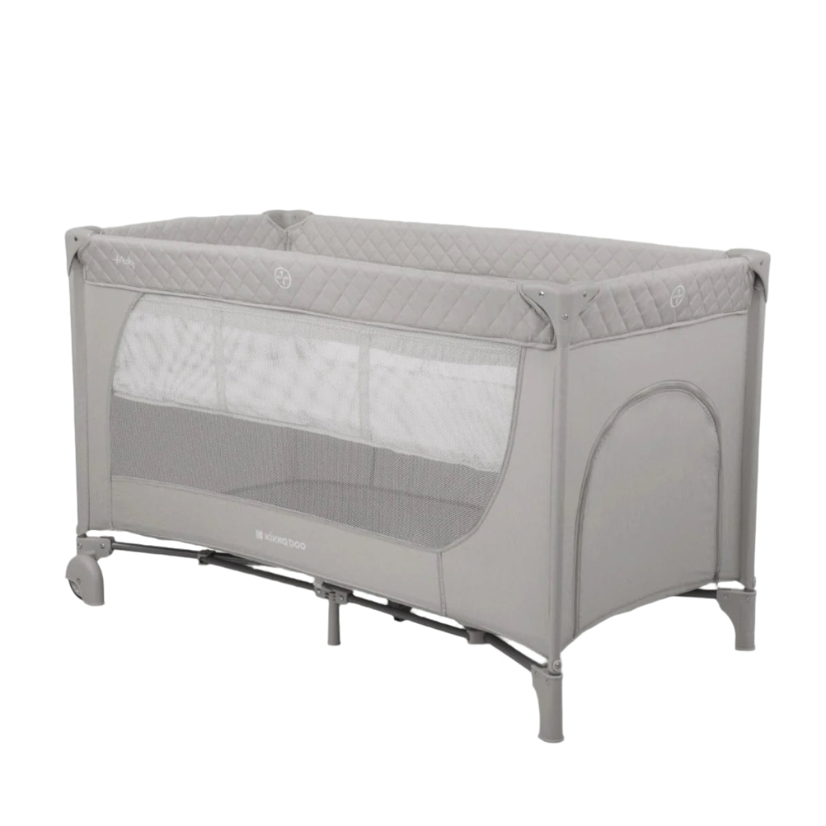 Kikkaboo Medley Baby Cot Two Levels - Grey | Prenatal, Babies, Nusring, Cybex, Avent Cot