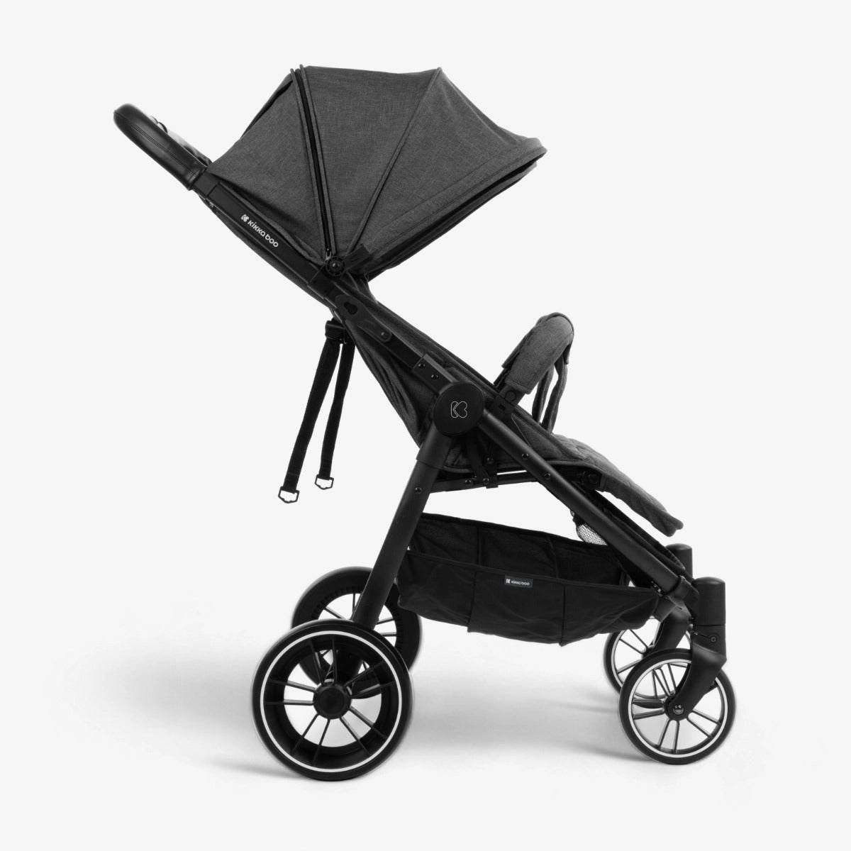Kikkaboo Happy 2 Twin Stroller - Dark Grey | Prenatal, Babies, Nusring, Cybex, Avent Twin Stroller