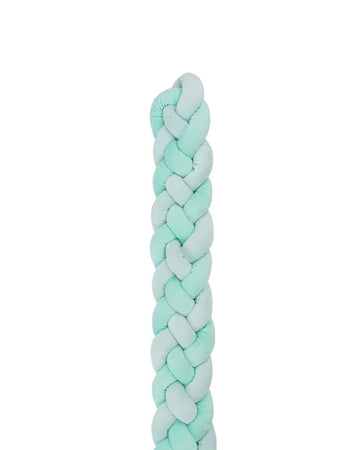 Kikkaboo Braided Bumper 180Cm 4 Braids 15Cm Mint | Prenatal, Babies, Nusring, Cybex, Avent Crib Bumper