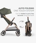 Kikkaboo Autofolding Pushchair Joy - Olive | Prenatal, Babies, Nusring, Cybex, Avent Stroller