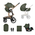 Kikkaboo Irene Army Green Travel System Travel System