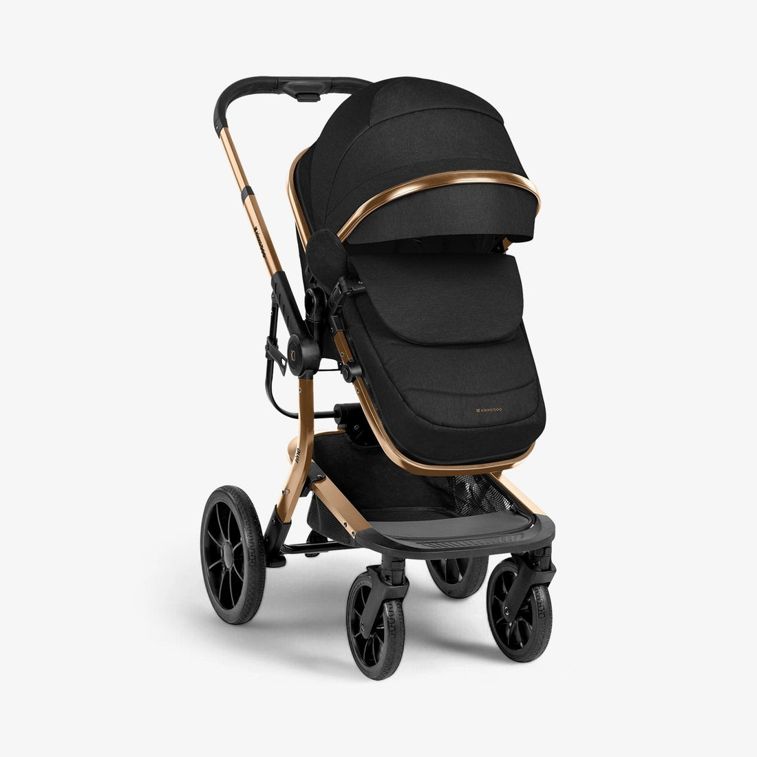 Kikkaboo Irene Black Stroller 3-in-1 With Carrycot | Prenatal, Babies, Nusring, Cybex, Avent Stroller