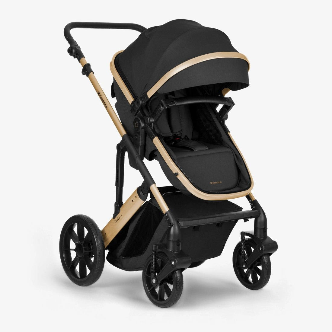 Kikkaboo Darling Stroller 3-in-1 With Transformable Seat Black | Prenatal, Babies, Nusring, Cybex, Avent Stroller