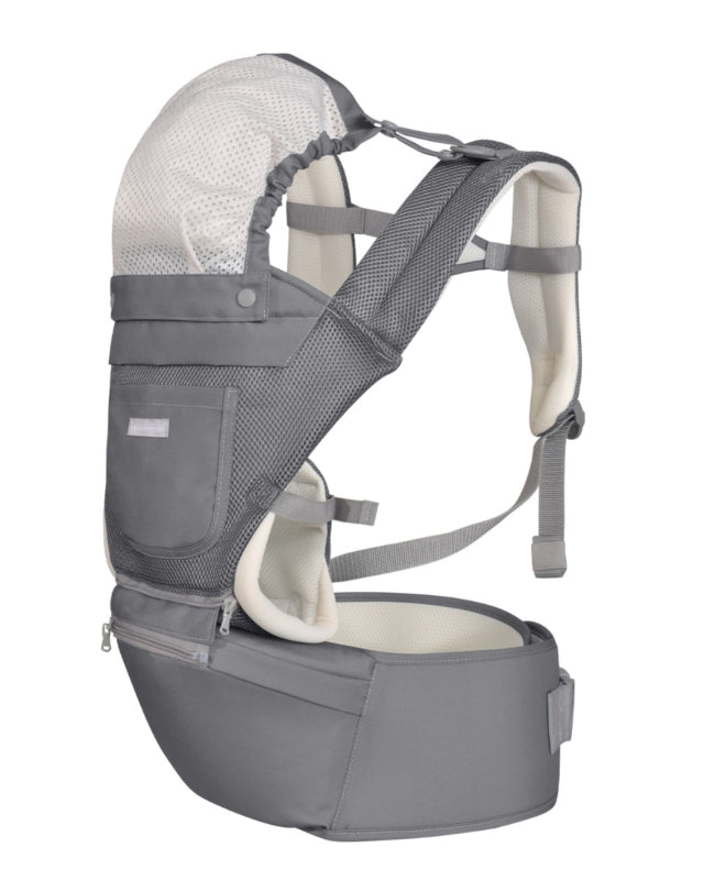 Kikkaboo Carrier 3-in-1 Chloe Mesh Beige - Black | Prenatal, Babies, Nusring, Cybex, Avent Carrier
