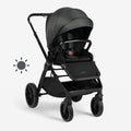 Kikkaboo Tiffany Stroller 2-in-1 with Carrycot - Dark Grey | Prenatal, Babies, Nusring, Cybex, Avent Stroller