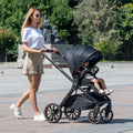 Kikkaboo Tiffany Stroller 2-in-1 with Carrycot - Black | Prenatal, Babies, Nusring, Cybex, Avent Stroller