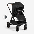 Kikkaboo Tiffany Stroller 2-in-1 with Carrycot - Black | Prenatal, Babies, Nusring, Cybex, Avent Stroller