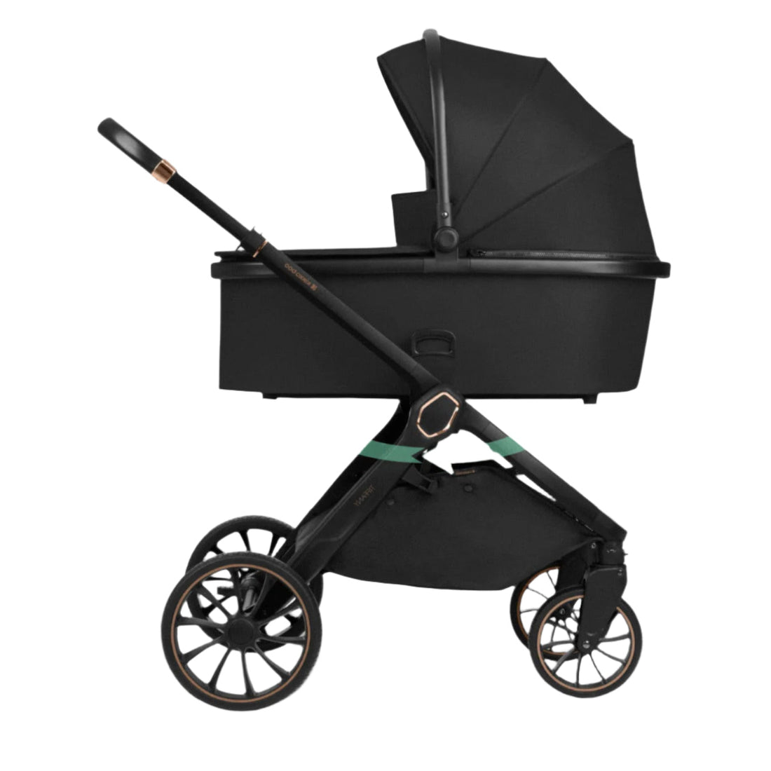 Kikkaboo Tiffany Stroller 2-in-1 with Carrycot - Black | Prenatal, Babies, Nusring, Cybex, Avent Stroller