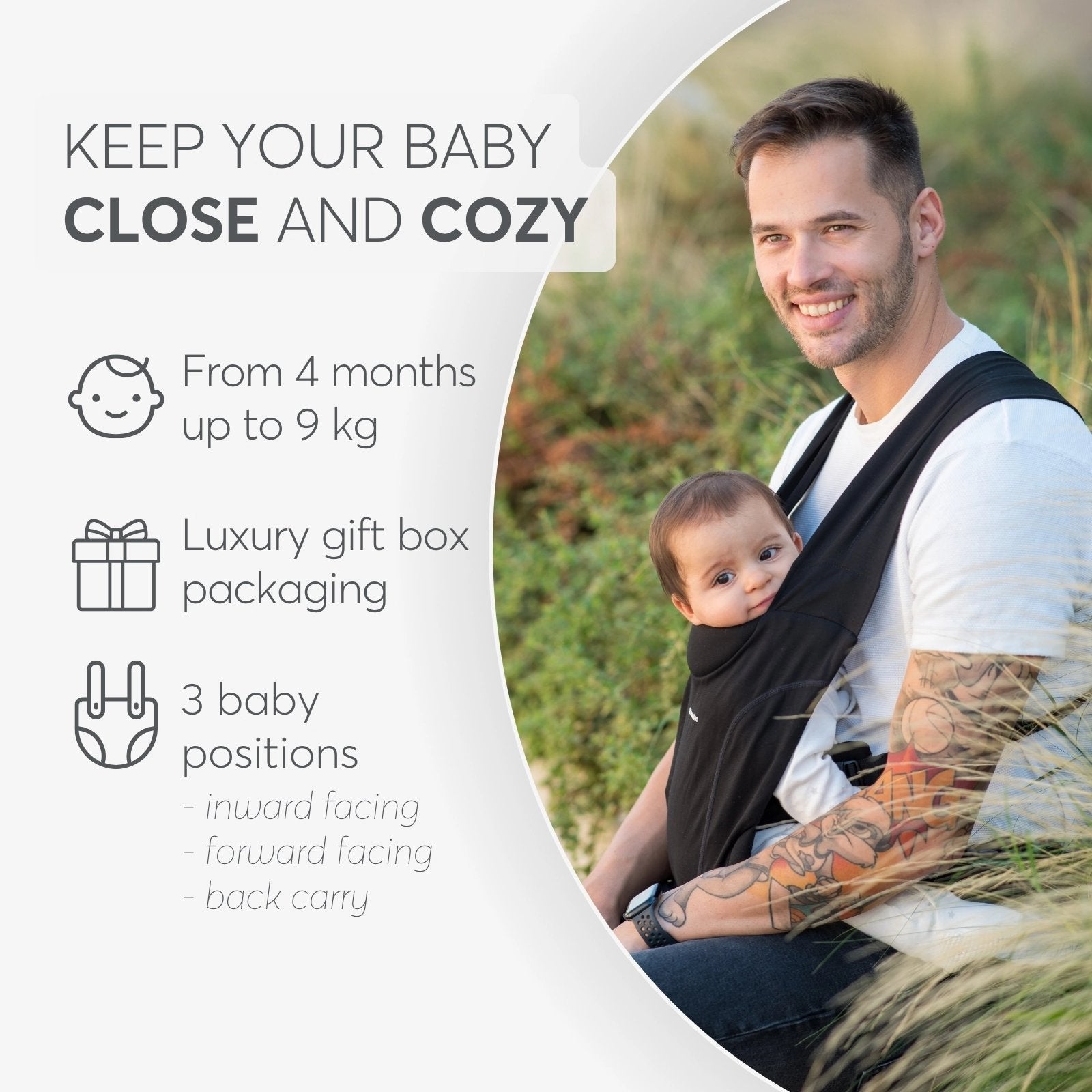 Kikkaboo Riley Baby Carrier | Prenatal, Babies, Nusring, Cybex, Avent Carrier