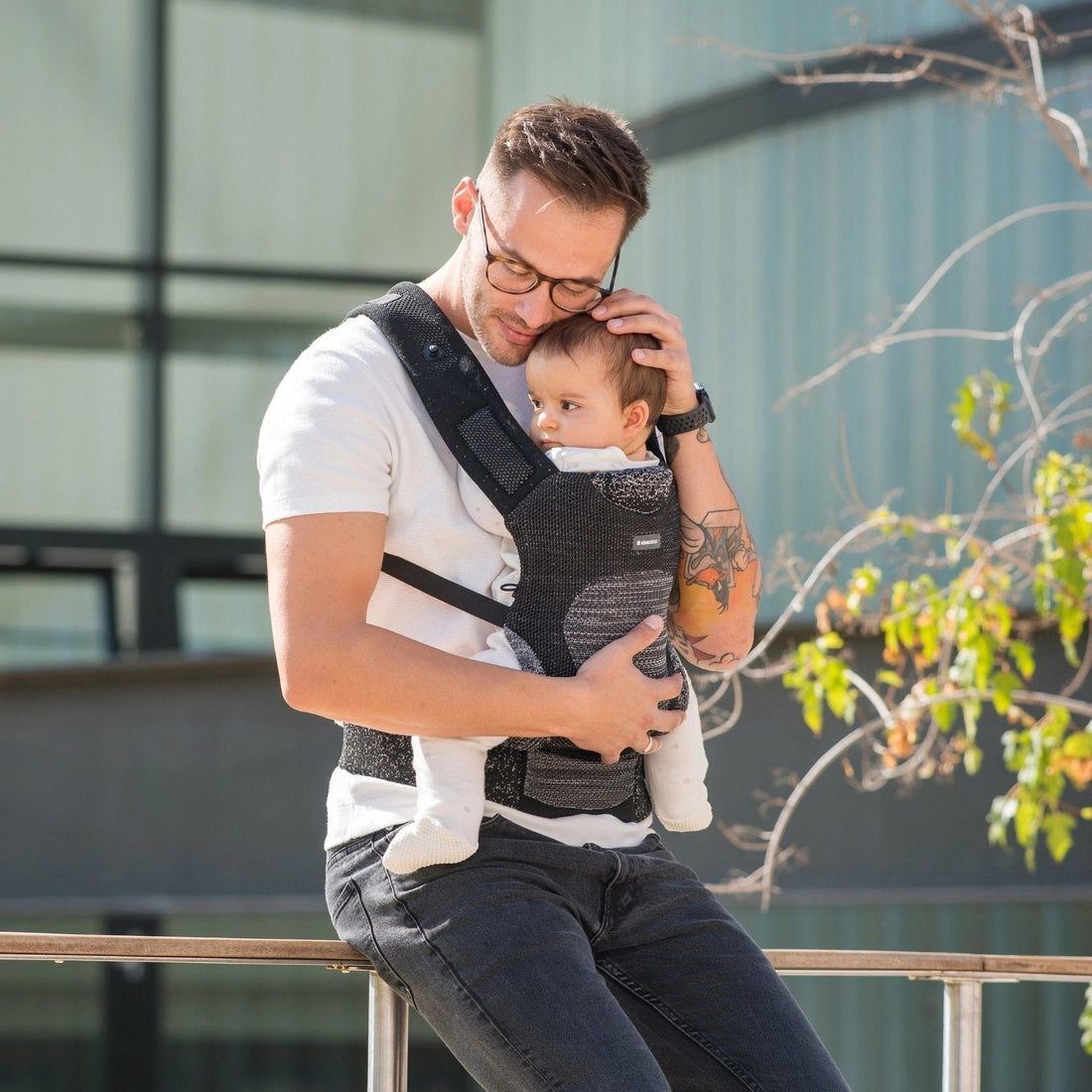 Kikkaboo Hoody Fly Knit Grey Carrier | Prenatal, Babies, Nusring, Cybex, Avent Carrier