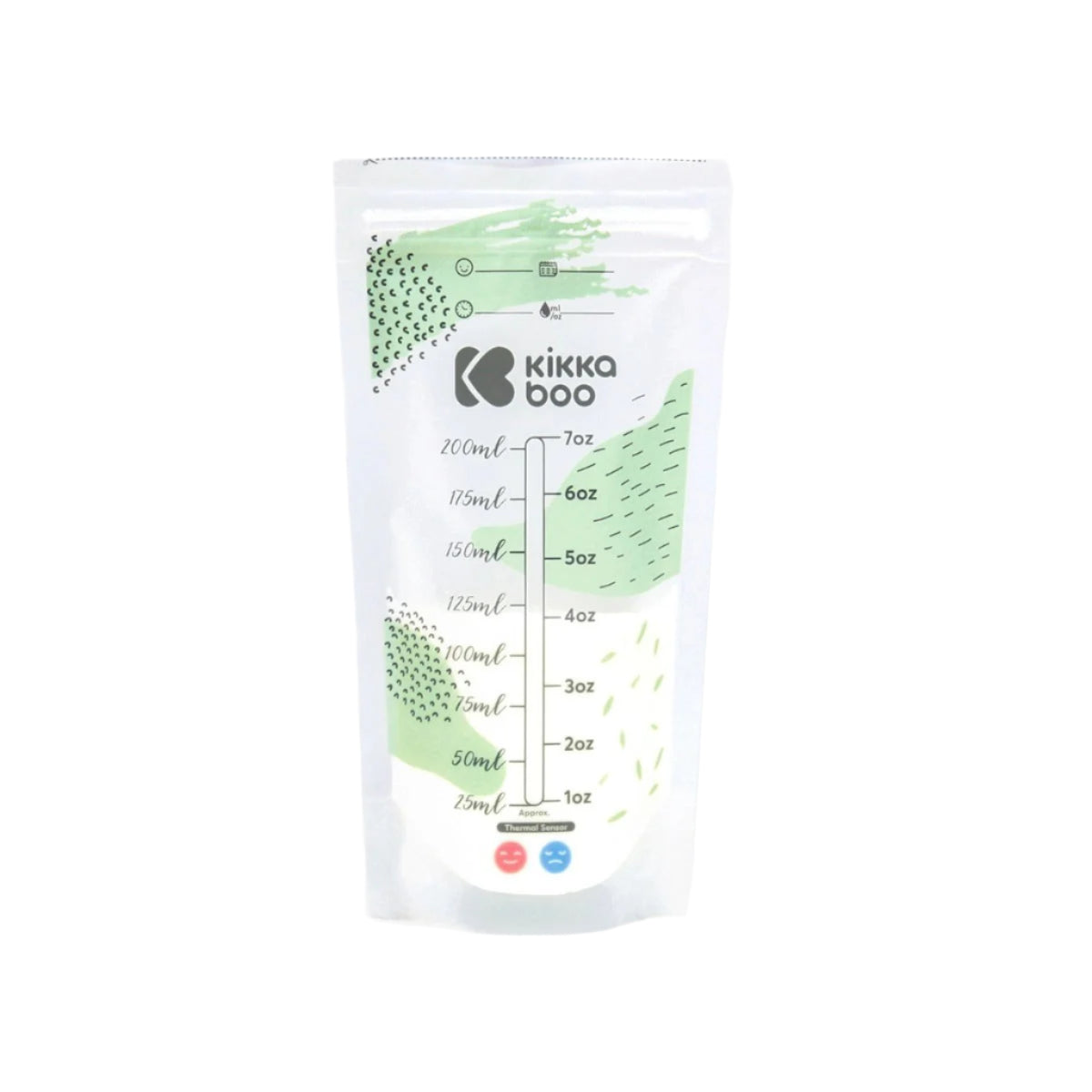 Kikkaboo Lactty Milk Storage Bags with Temperature Sensor Pack of 50 | Prenatal, Babies, Nusring, Cybex, Avent Breastfeeding Milk Storage
