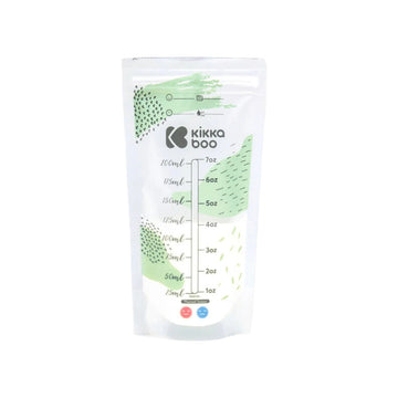 Kikkaboo Lactty Milk Storage Bags with Temperature Sensor Pack of 50 | Prenatal, Babies, Nusring, Cybex, Avent Breastfeeding Milk Storage