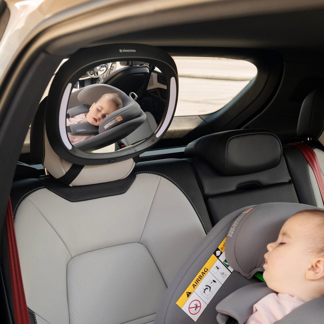 Kikkaboo Led Rearview Mirror For Car | Prenatal, Babies, Nusring, Cybex, Avent Car Mirror