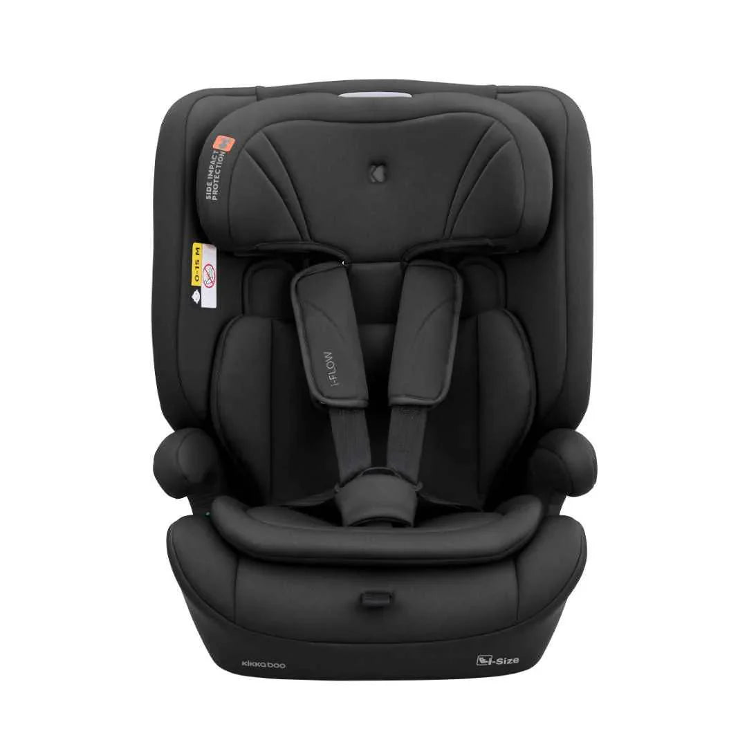 Kikkaboo i-Flow i-SIZE Car Seat 76–150cm – Black