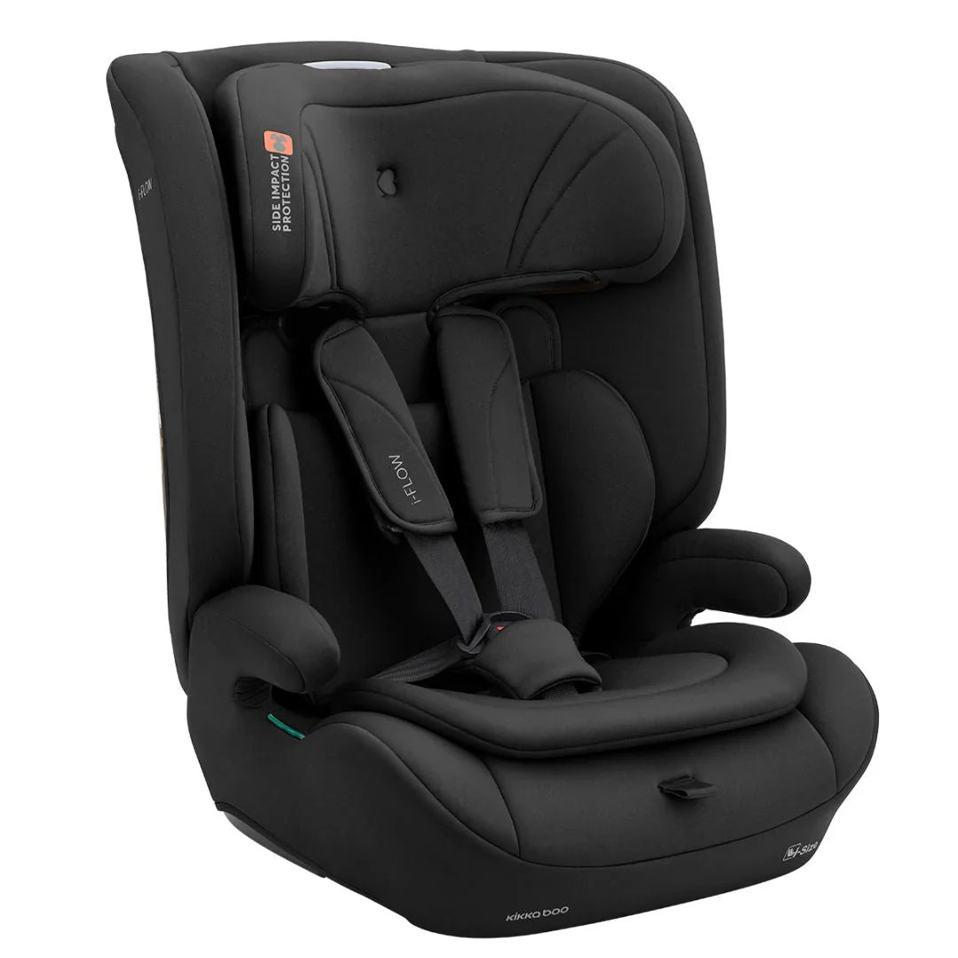 Kikkaboo i-Flow i-SIZE Car Seat 76–150cm – Black