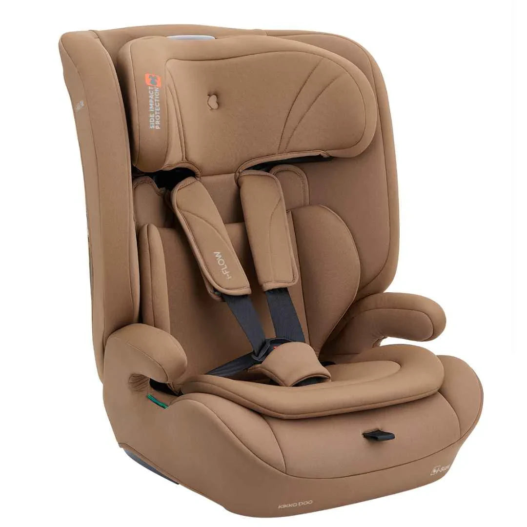 Kikkaboo i-Flow i-SIZE Car Seat 76–150cm – Mocha