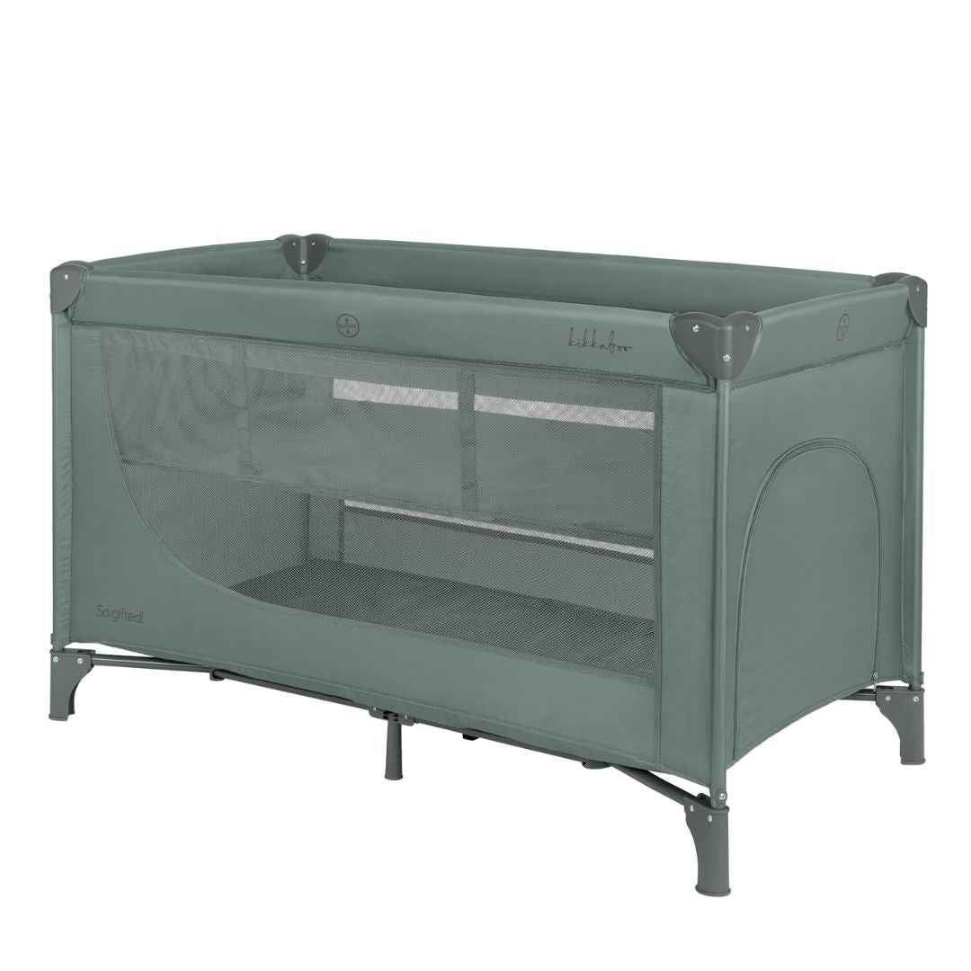 Kikkaboo So Gifted 2-Level Baby Cot – Green (2026)