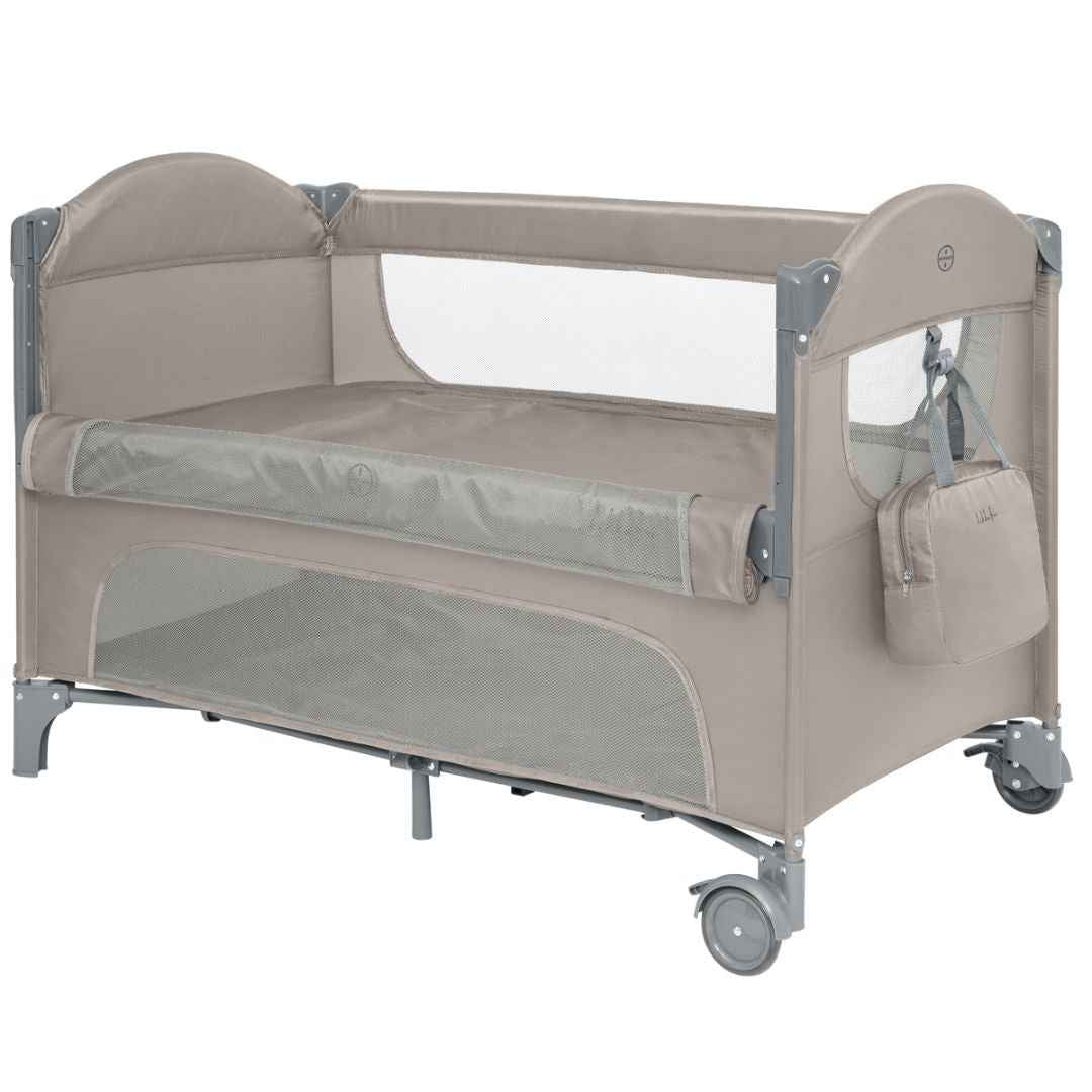Kikkaboo Milky Way 2-Level Baby Cot – Beige (2026)