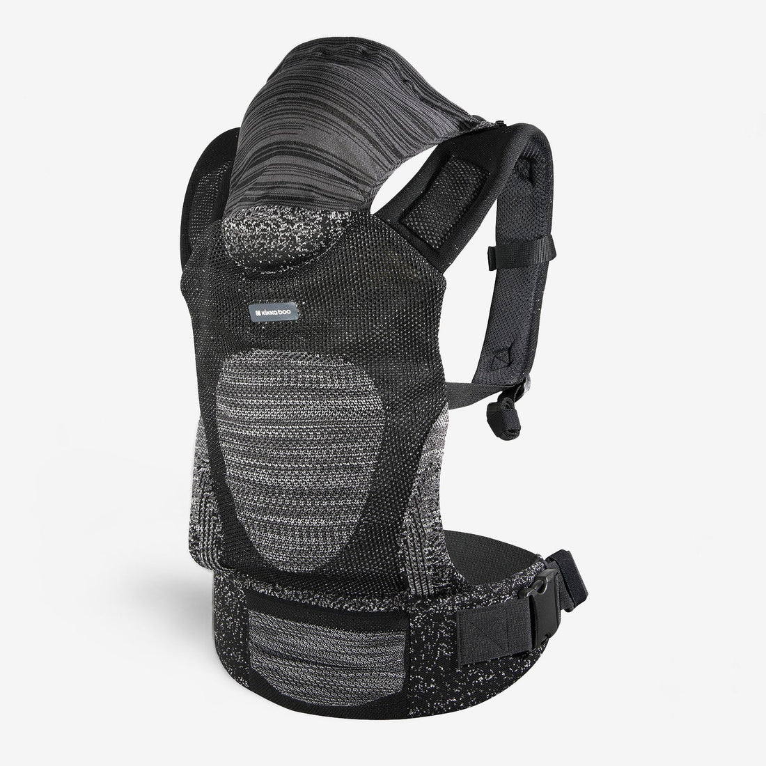 Kikkaboo Hoody Fly Knit Baby Carrier – Black