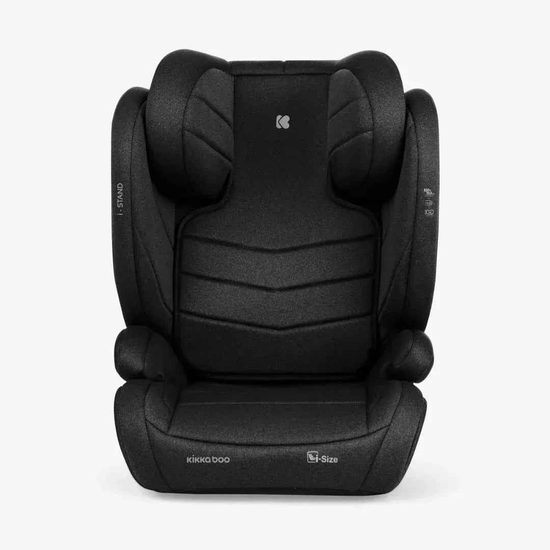 Kikkaboo i-Stand i-SIZE Car Seat 100–150cm – Black
