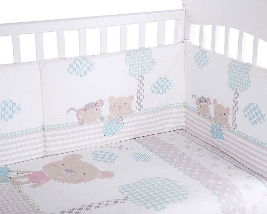 Kikkaboo Bedding Set 2 Pieces Eu Style 70/140 Fantasia Set USA, Lebanon