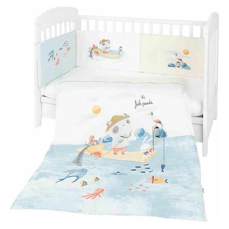 Kikkaboo Baby Bedding Set The Fish Panda | Prenatal, Babies, Nusring, Cybex, Avent Bedding