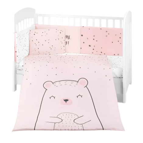 Kikkaboo Bear with Me Bedding Set 70-140 Pack of 6 | Prenatal, Babies, Nusring, Cybex, Avent Bedding